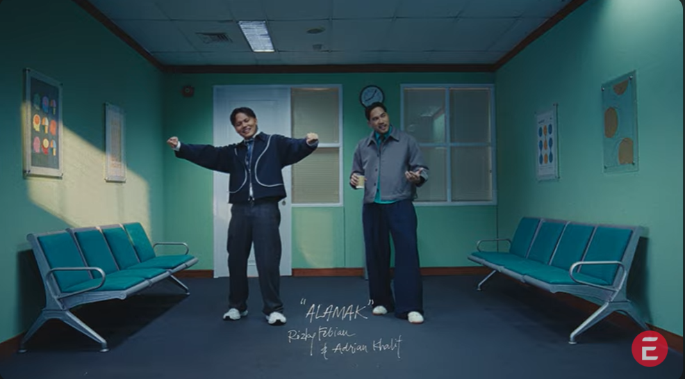 Rizky Febian dan Adrian Khalifah